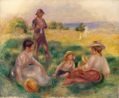 Party in the Country at Berneval by Auguste Renoir