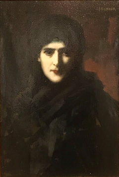 Pensierosa by Jean-Jacques Henner