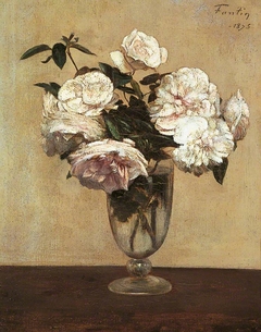 Pink Roses by Henri Fantin-Latour