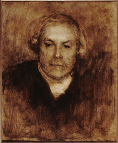 Portrait d'Edmond de Goncourt (1822-1896), écrivain by Eugène Carrière