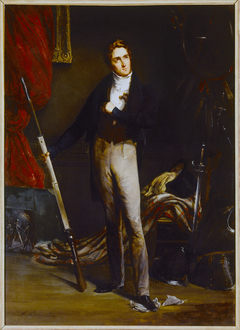 Portrait de Jean-Georges Farcy (1800-1830), littérateur, tué le 29 juillet 1830, lors de la prise des Tuileries by Alexandre-Marie Colin