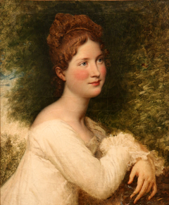 Portrait de Madame Guérin, jeune fille by Jean-Baptiste Paulin Guérin