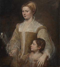 Portrait of a Lady and her Daughter by Titian