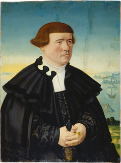 Portrait of a Man from the Stralenberg Family (?) by Conrad Faber von Kreuznach