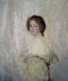 Portrait of a Woman by Halfdan Strøm