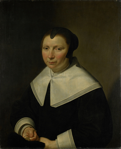 Portrait of a woman by Jan van Bijlert