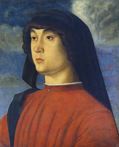 Portrait of a Young Man in Red by Giovanni Bellini