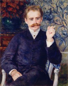 Portrait of Albert Cahen d’Anvers by Auguste Renoir