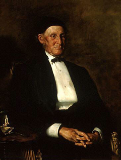 Portrait of Albin Martin by Robert Atkinson