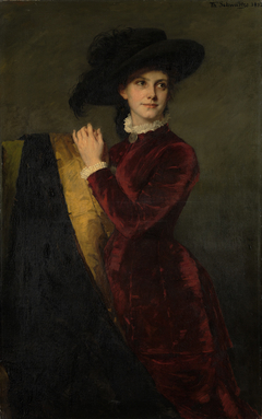 Portrait of Catharina Josephina den Tex-Biben (1858-1889) by Thérèse Schwartze