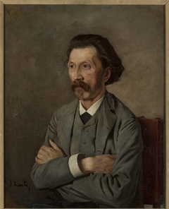 Portrait of Daniel Filleborn by Stanisław Lentz