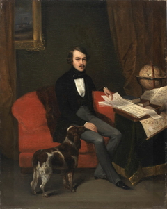 Portrait of Denis François Le Coat de Kerveguen by Adèle Ferrand