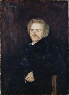 Portrait of Edvard Grieg by Hans Heyerdahl