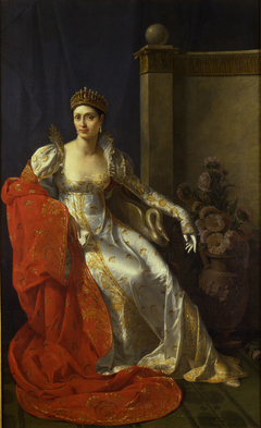 Portrait of Elisa Bonaparte, Grand Duchess of Tuscany by Marie-Guillemine Benoist