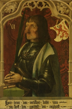 Portrait of Hendrik IV of Naaldwijk, Knight and Hereditary Marshall of Holland by Unknown Artist