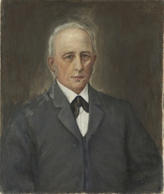 Portrait of Jakob Aall Bonnevie by Cecilie Dahl