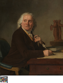 Portrait of Jean Rameau by Joseph-Benoît Suvée