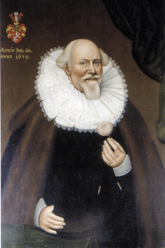 Portrait of Johann Kampferbeke (1580-1639), Mayor of Lübeck by Michael Conrad Hirt