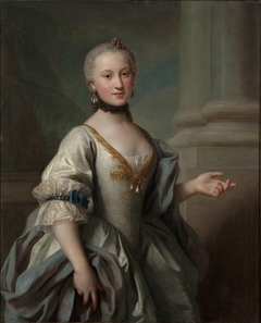 Portrait of Maria Amalia Fryderyka Mniszech née Brühl (1737–1772) by Anonymous