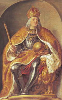 Portrait of Maximilian I, Holy Roman Emperor (1459-1519) (Pompa Introitus Ferdinandi), 1634-1635 by Peter Paul Rubens