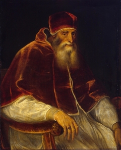 Portrait of Pope Paul III by Titian