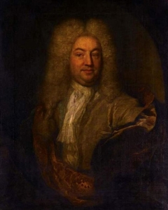 Portrait of Sir Matthew Decker, Bart by Theodorus Netscher