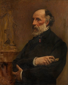 Portrait of the sculptor Jacques De Braekeleer by Charles Verlat