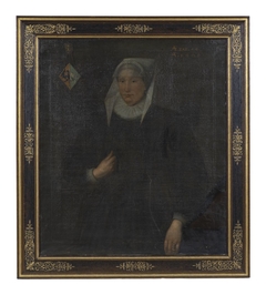 Portrait of Titia Tritzum, wife of Gerbrand Ornia by onbekend