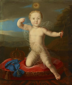 Portrait of Tsarevich Piotr Petrovich as a Child by Unknown Artist