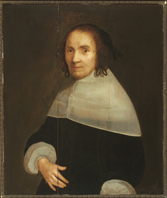 Portret van een dame. by anonymous painter