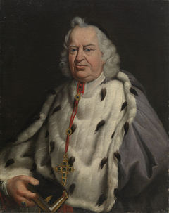 Portret van Henricus Josephus van Susteren, bisschop van Brugge by Matthias de Visch