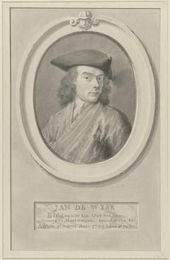 Portret van Jan de Wyse by Unknown Artist