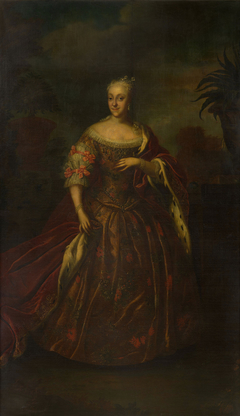 Princess Charlotte of Denmark (1706-1782)? by Johann Salomon Wahl