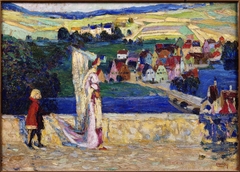 Promenade (Sketch) by Wassily Kandinsky