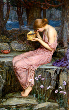 Psyche Opening the Golden Box by John William Waterhouse