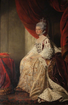 Queen Charlotte (of Mecklenburg-Strelitz) (1744-1818) by Anonymous