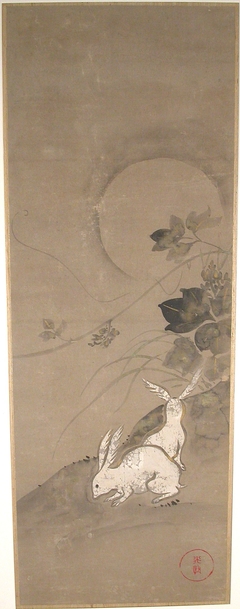 Rabbits by Ogata Kōrin