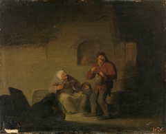 Reading Aloud by Adriaen van Ostade