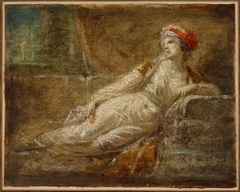 Reclining Woman by Heinrich Füger