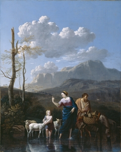 Return of the Holy Family from Egypt by Karel Dujardin