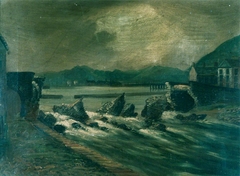 Rheidol Bridge, Aberystwyth, Destroyed by Anne Vaughan