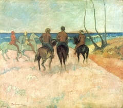 Riders on the Beach (I) by Paul Gauguin