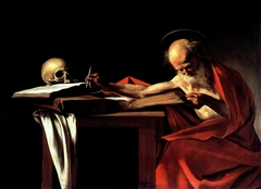 Saint Jerome Writing by Caravaggio