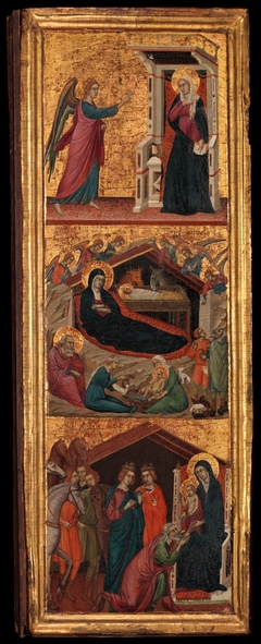 Saints and Scenes from the Life of the Virgin by Master of Monte Oliveto