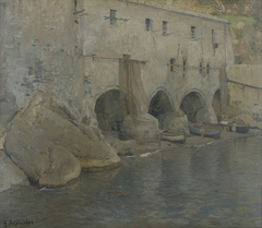 San Fruttuoso by Gustav Schönleber