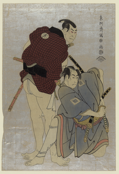 Sandaime ōtani oniji shodai ichikawa omezō by Tōshūsai Sharaku