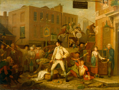 Scene in a London Street by John Collett