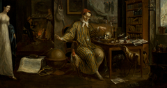 Scholar in His Studio by Michał Stachowicz