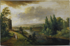 Schönbusch Castle near Aschaffenburg by Christian Georg Schütz