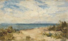 Seashore on a Sunny Day by Nathaniel Hone the Younger